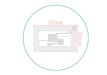 FM1108 37×22mm 高频干式标签